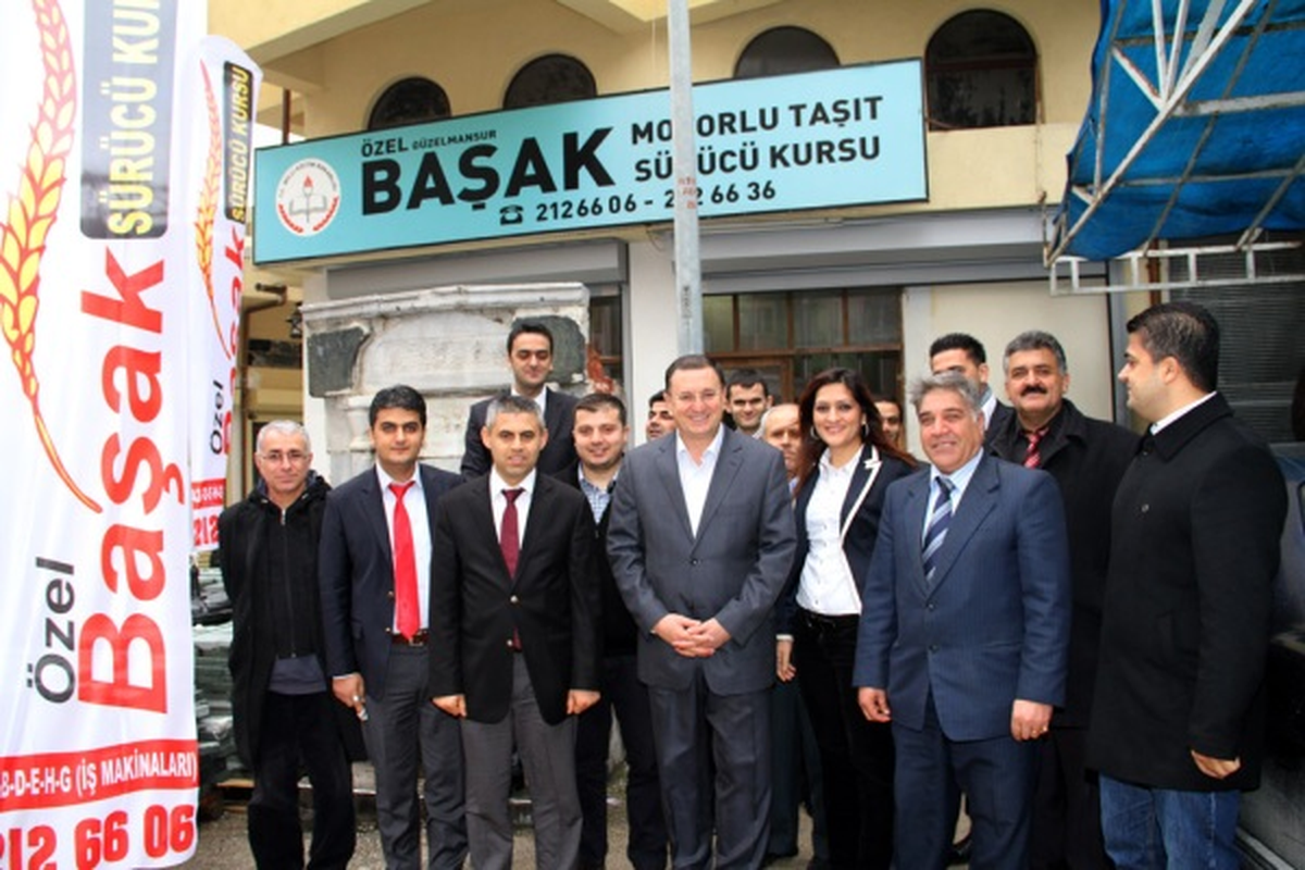 Savaş Özel Başak Sürücü Kursu\'nu Ziyaret Etti