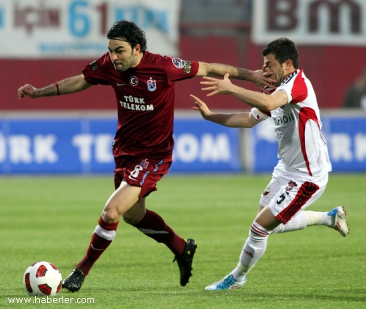 Trabzonspor ile Gaziantepspor 54. Randevuda