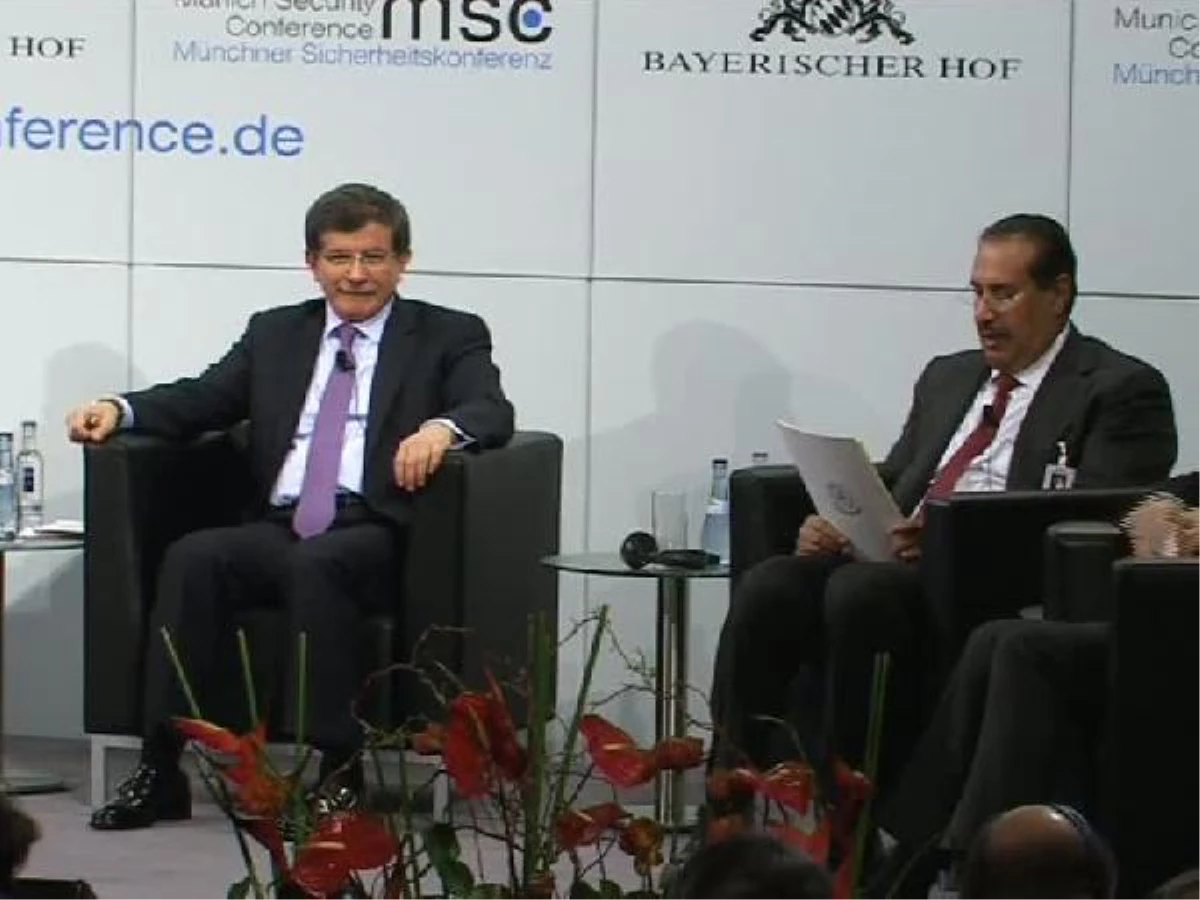 Davutoğlu 49. Uluslararası Münih Güvenlik Konferansında Konuştu