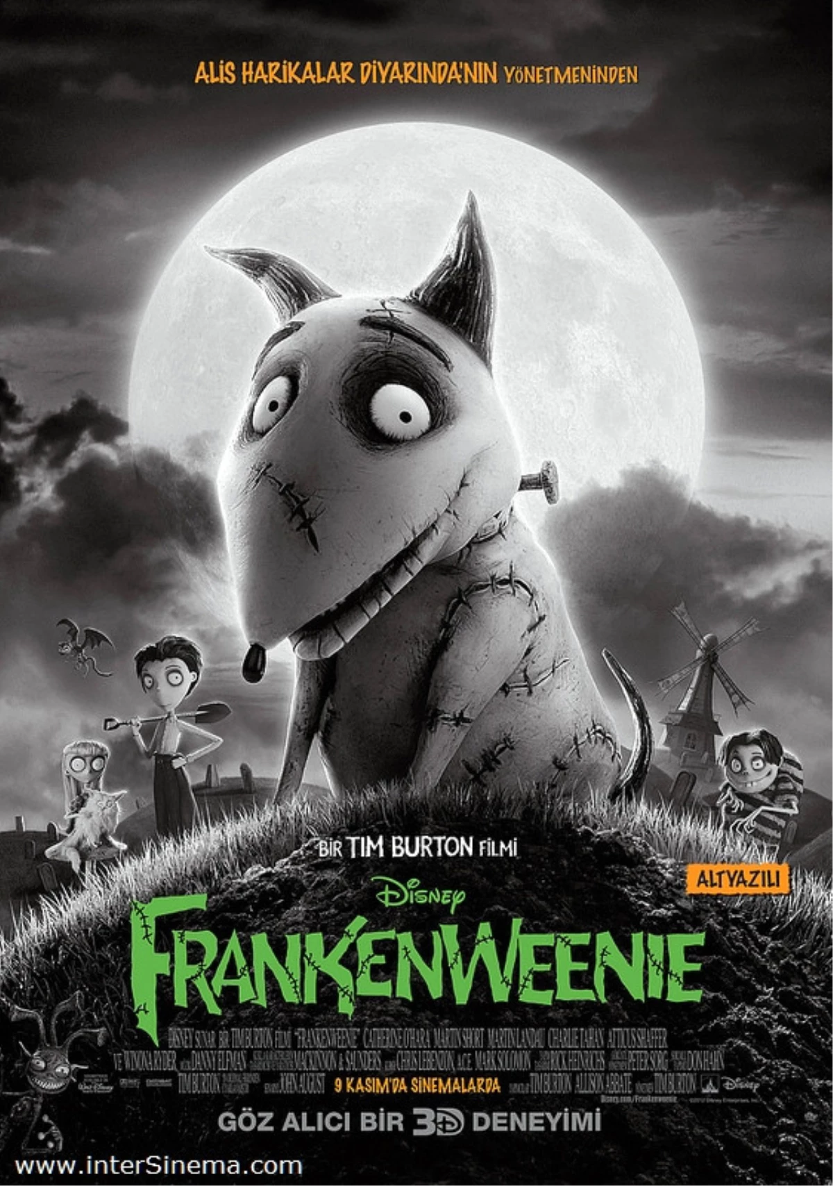 Frankenweenie Filmi