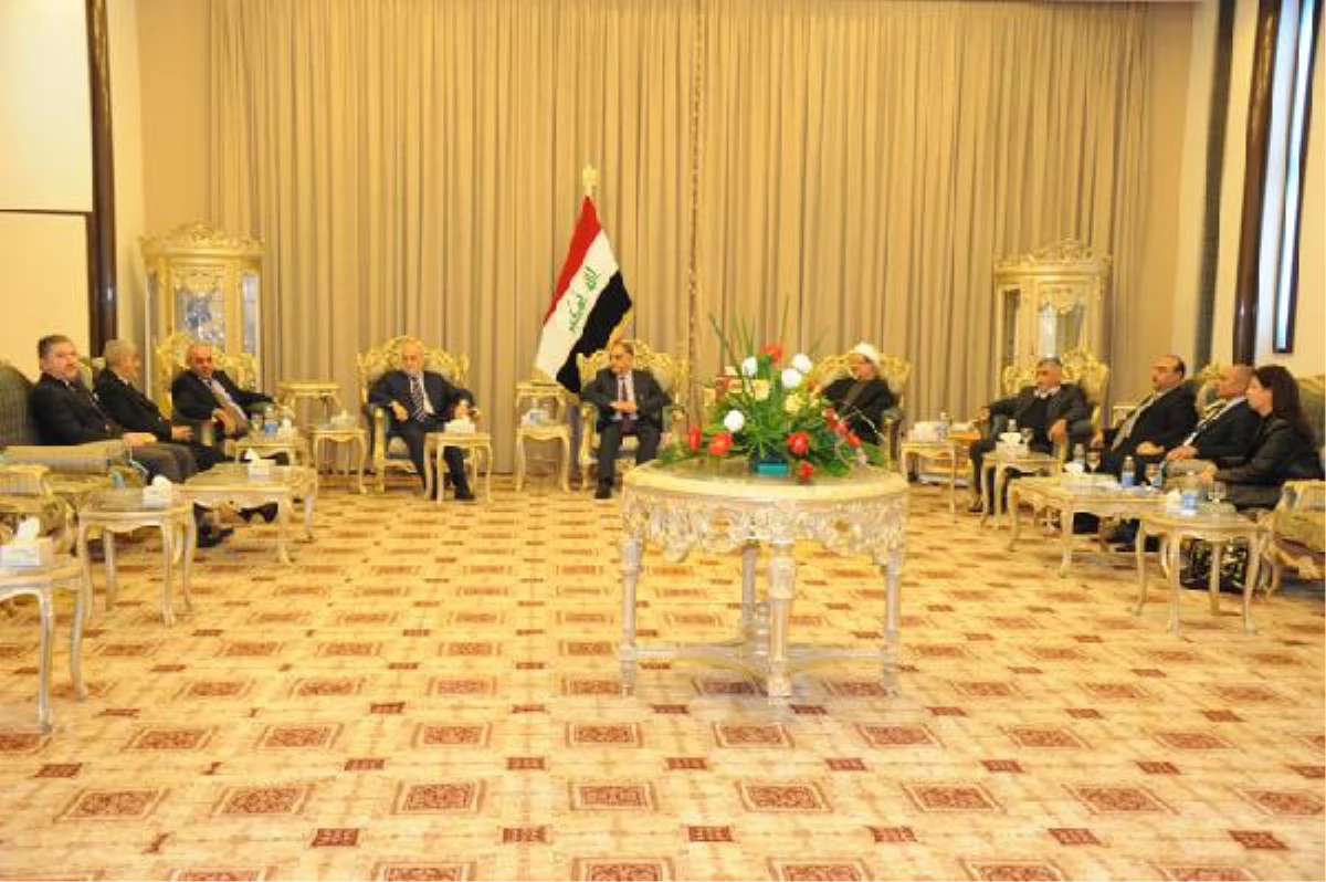Irak Başkan Yardımcısı El Mutlak Ulusal İttifak Heyeti ile Görüştü