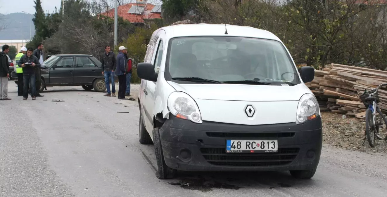 Ortaca\'da Trafik Kazası Bir Yaralı