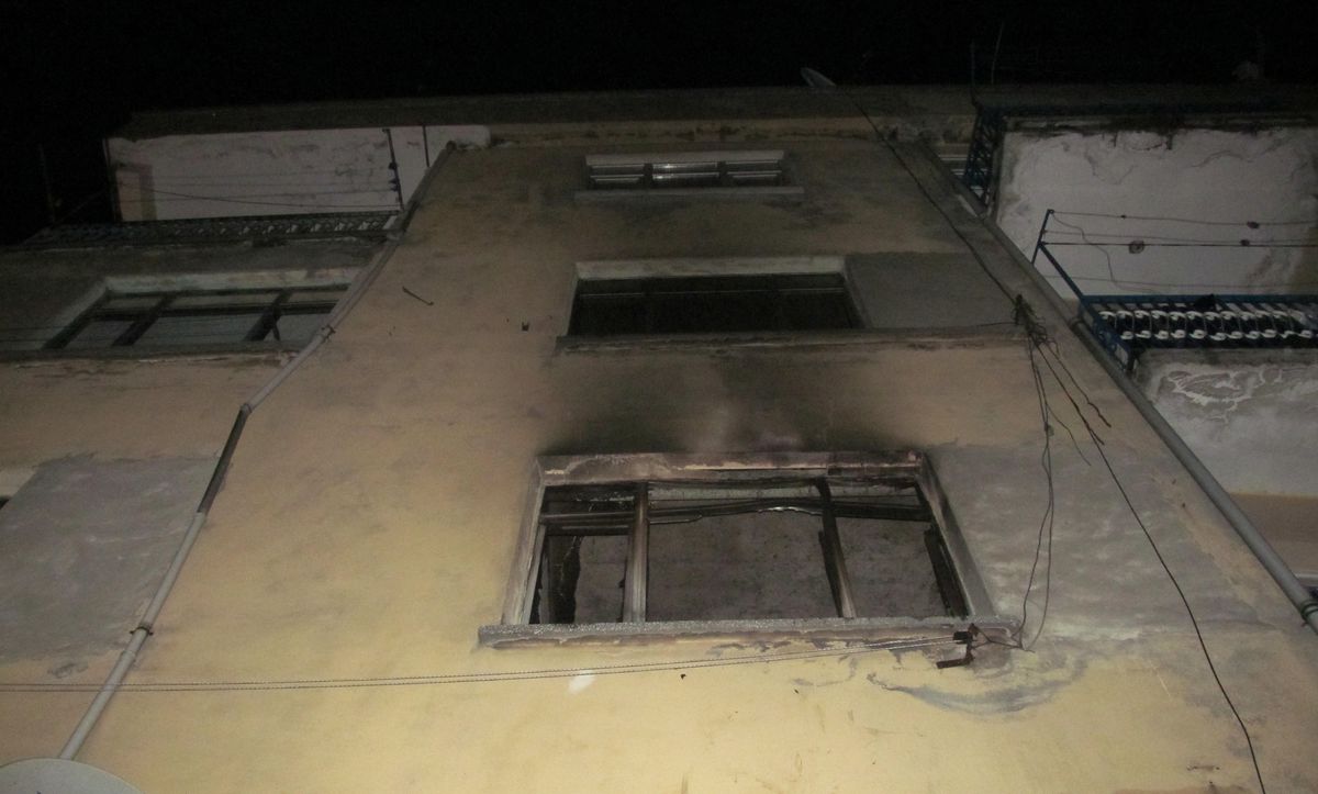 Apartmanda Çıkan Yangın Korkuttu