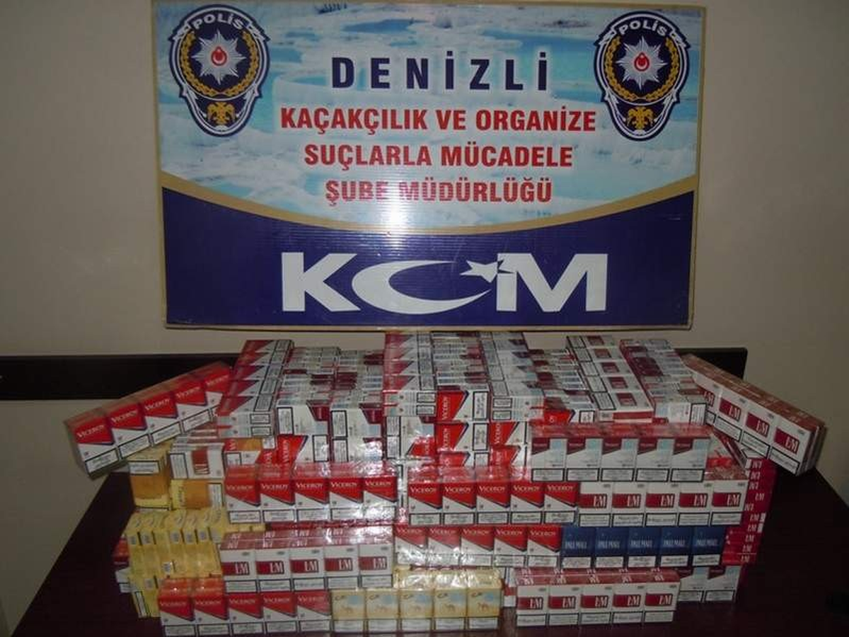Bin 830 Paket Kaçak Sigara Ele Geçirildi