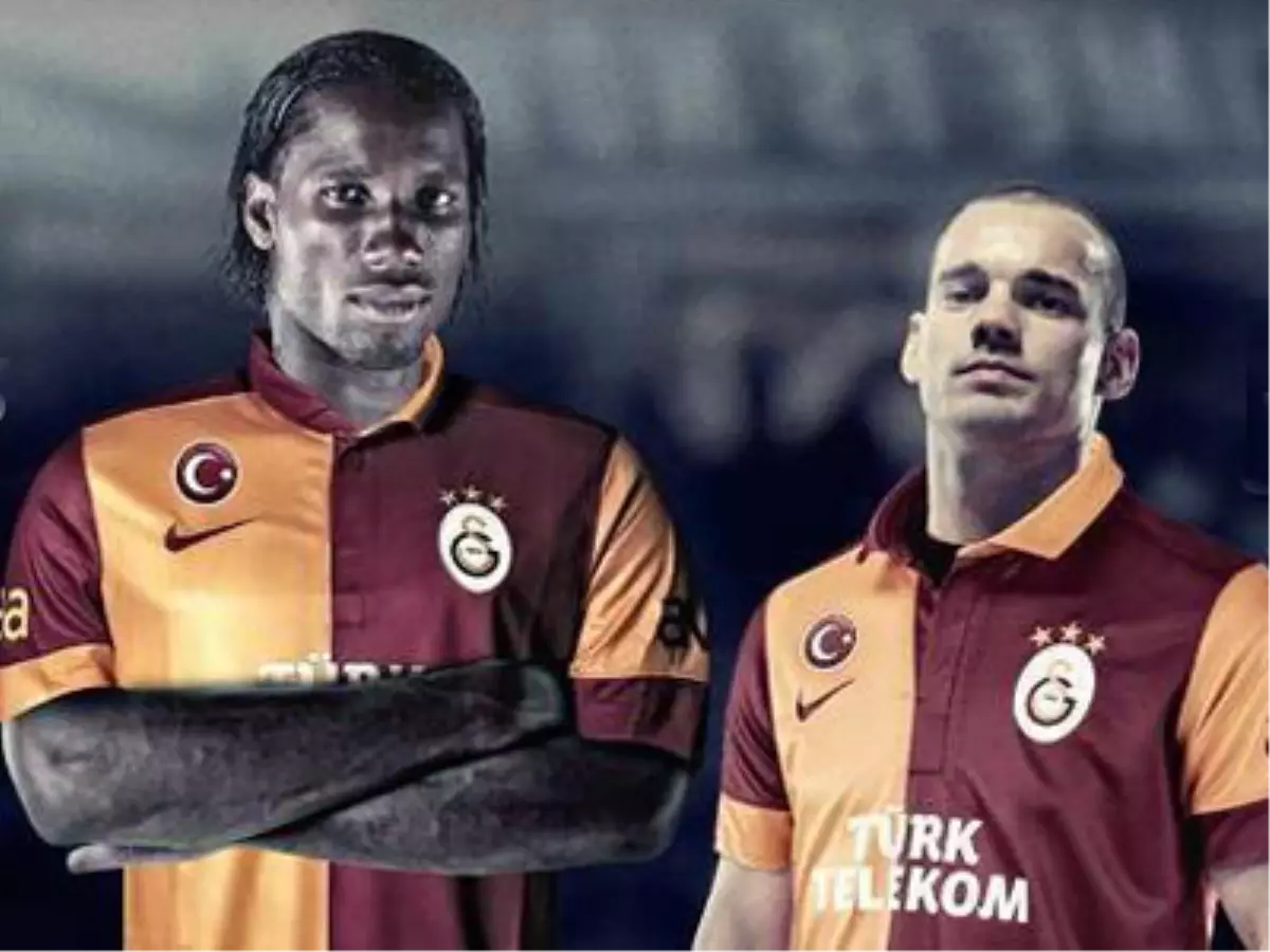 Galatasaray\'da Drogba-Sneijder Zammı