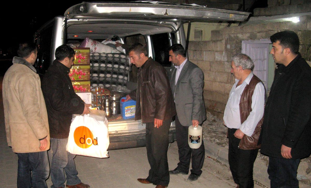 Gülder\'den Suriyeli Aileye Yardım