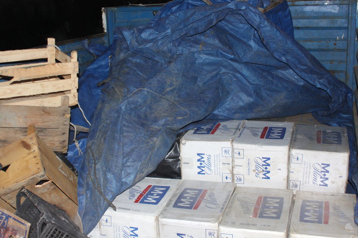 Kars\'ta 11 Bin Paket Kaçak Sigara Ele Geçirildi