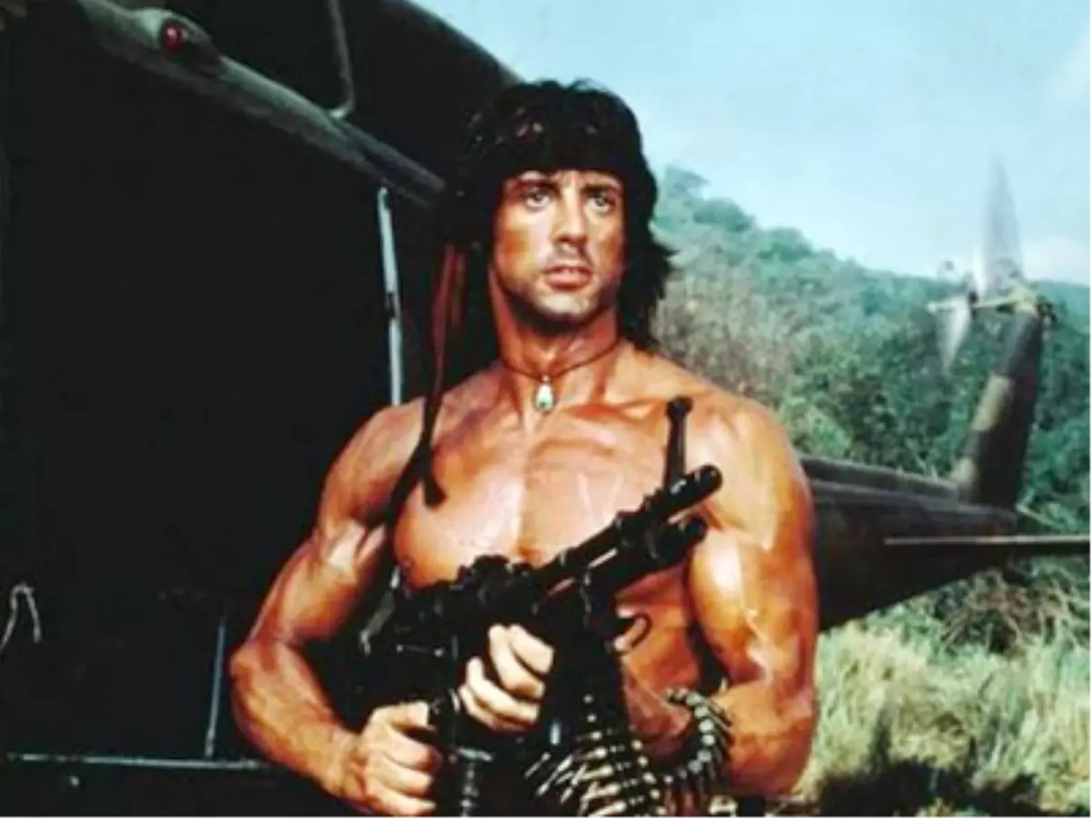 \'Rambo\' Bile Silaha Karşı