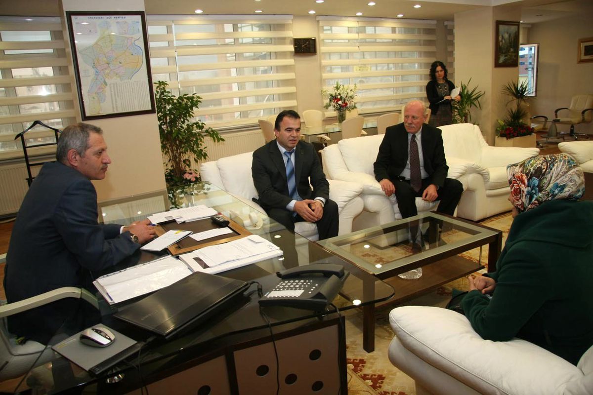 Sürücü Kurslarından Başkan Dişli\'ye Ziyaret