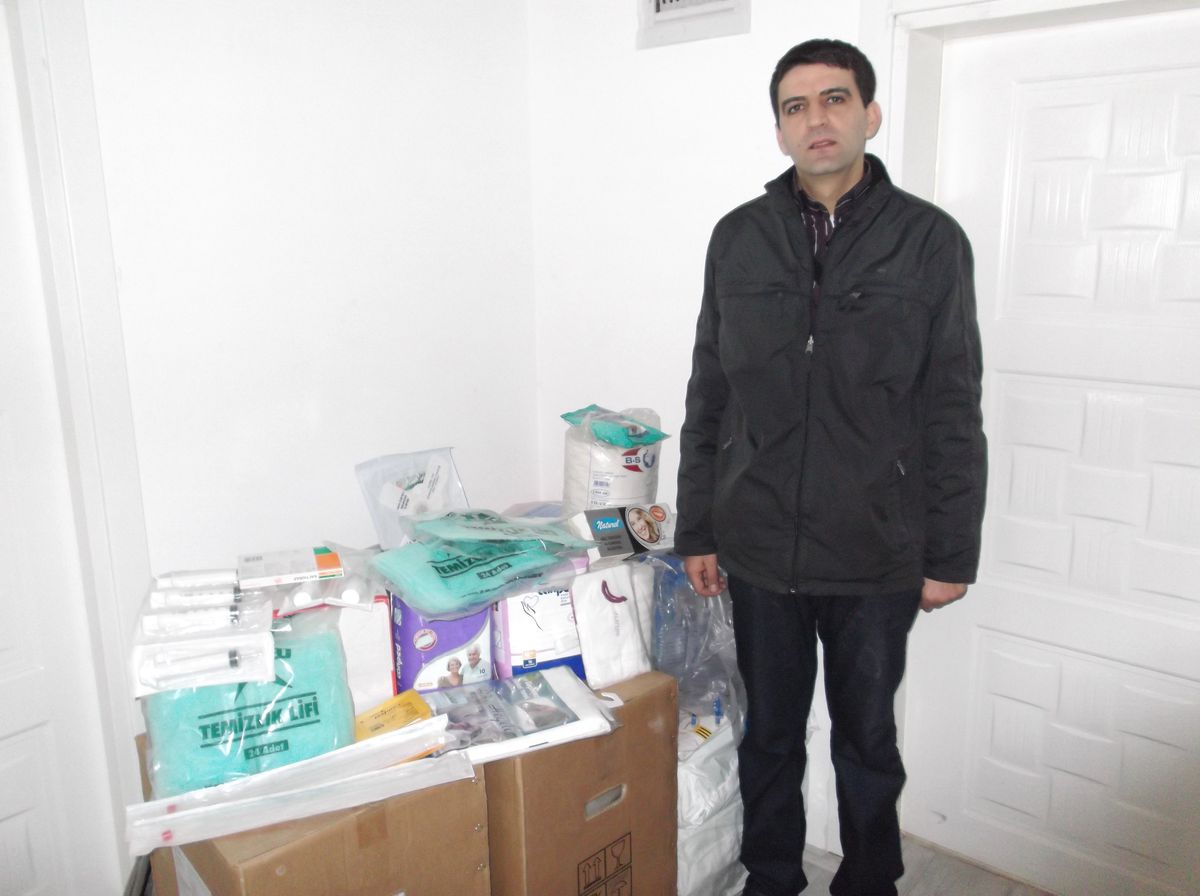 Yatalak Hastalara Bakım Malzemesi Desteği