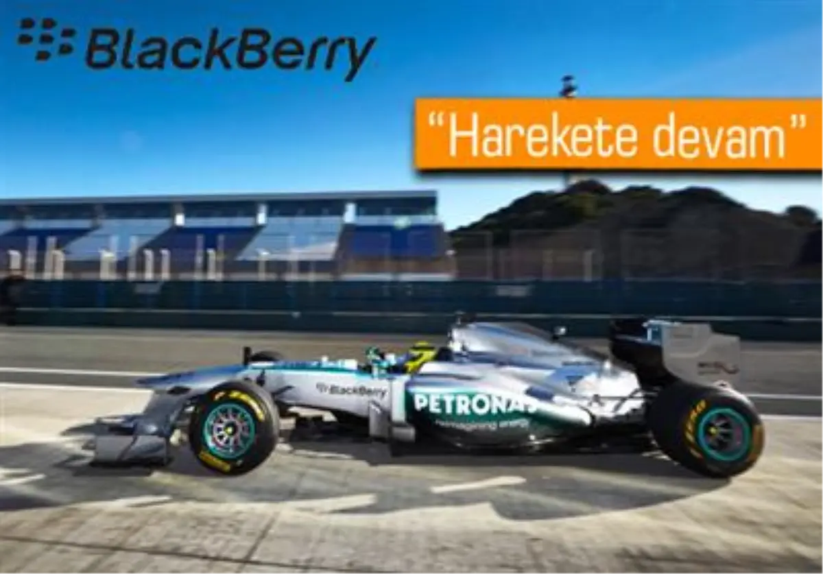 Blackberry, F1\'de Mercedes Amg Petronas\'a Sponsor Oldu