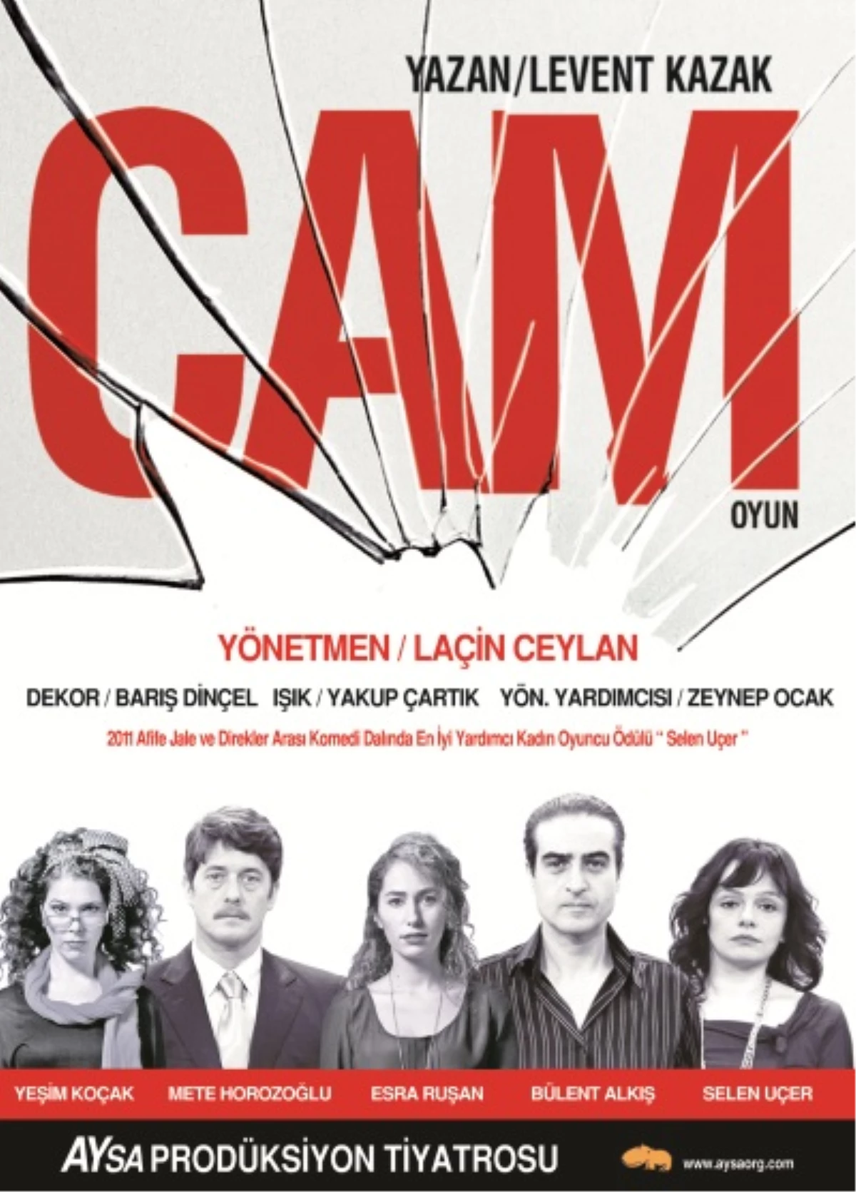 "Cam"; Tiyatro Sahnesine Dönüyor