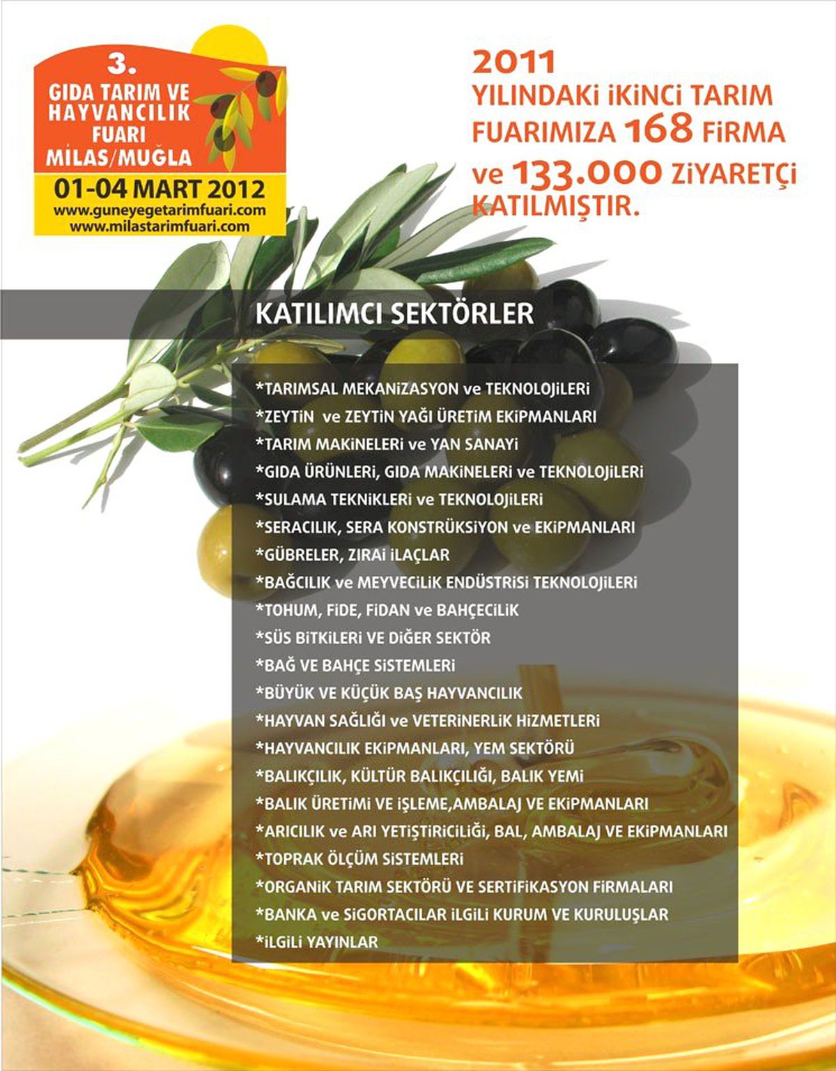 Milas\'ta Gıda Tarım ve Hayvancılık Fuarı