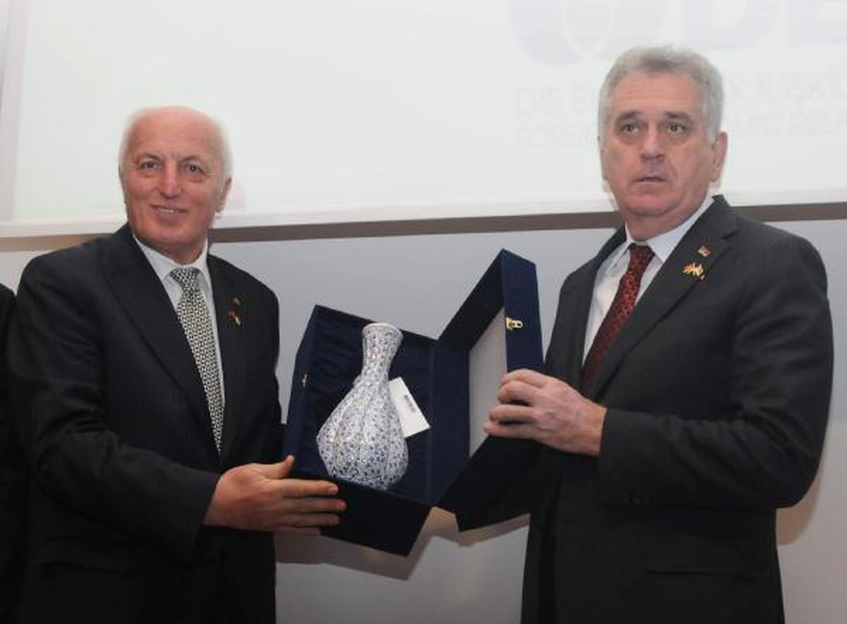 Sırbistan Cumhurbaşkanı Nikoliç, Türk-Sırp İş Konseyi Toplantısına Katıldı