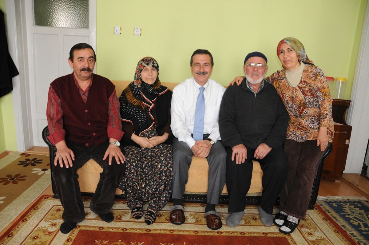 Başkan Ataç\'tan Ev Ziyareti