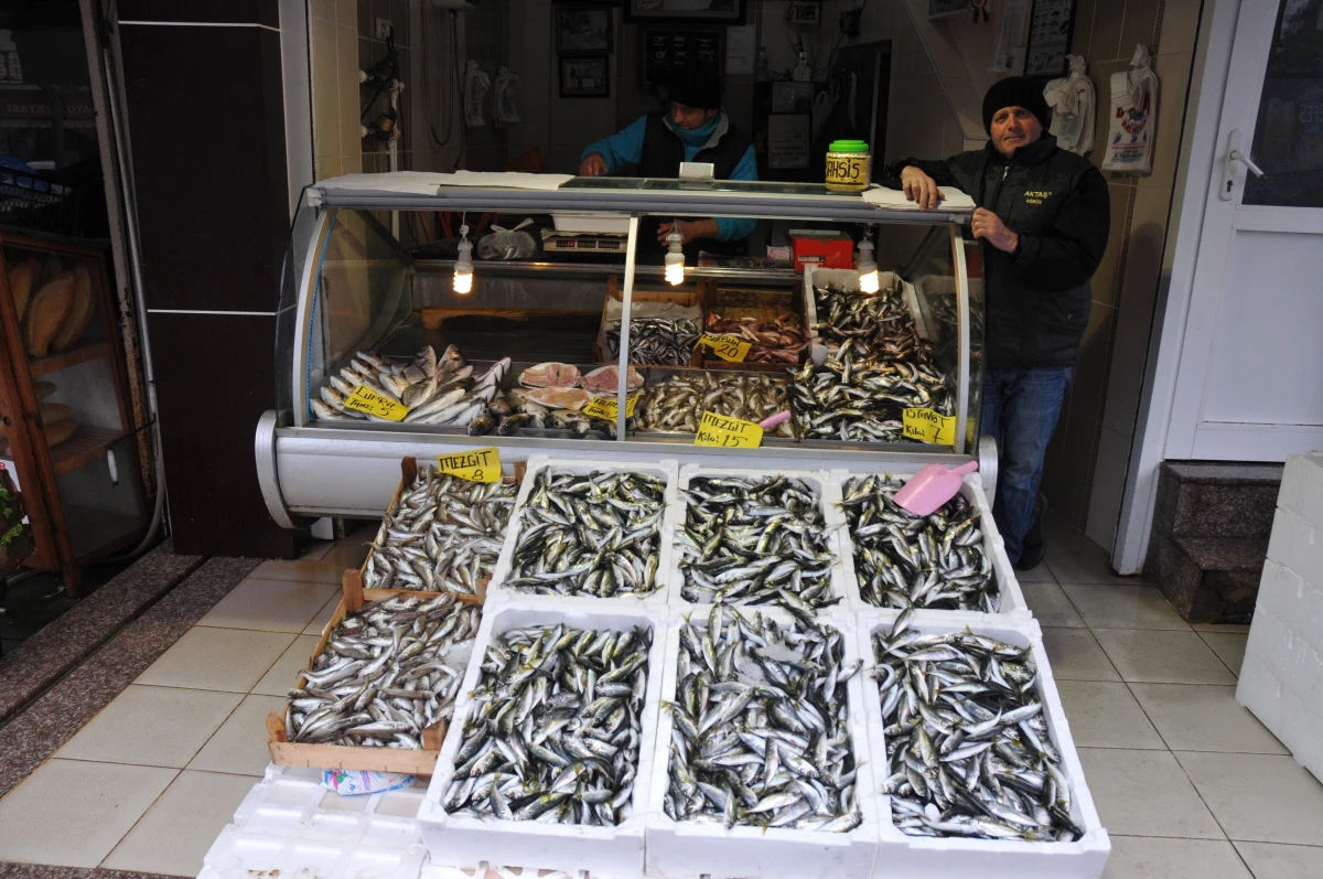Lapseki\'de Balık Fiyatları Arttı