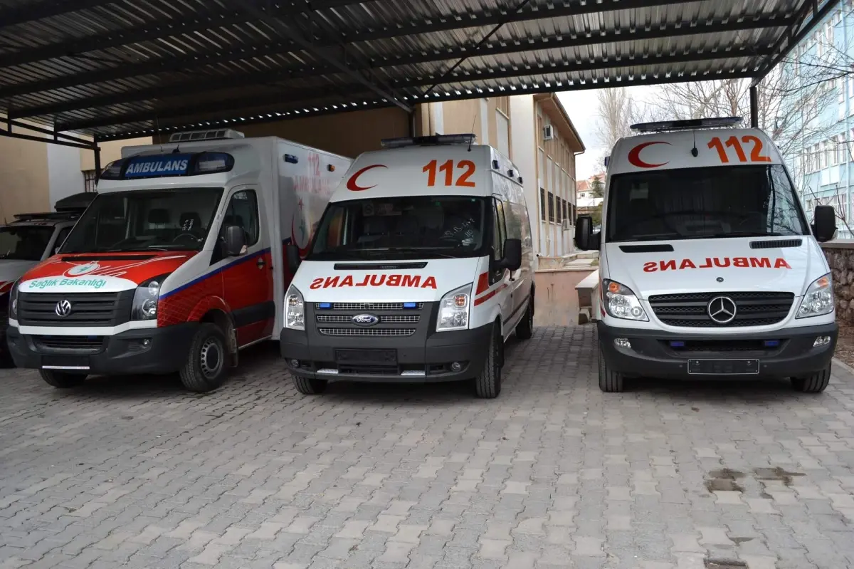 Niğde 112\'ye 3 Yeni Ambulans