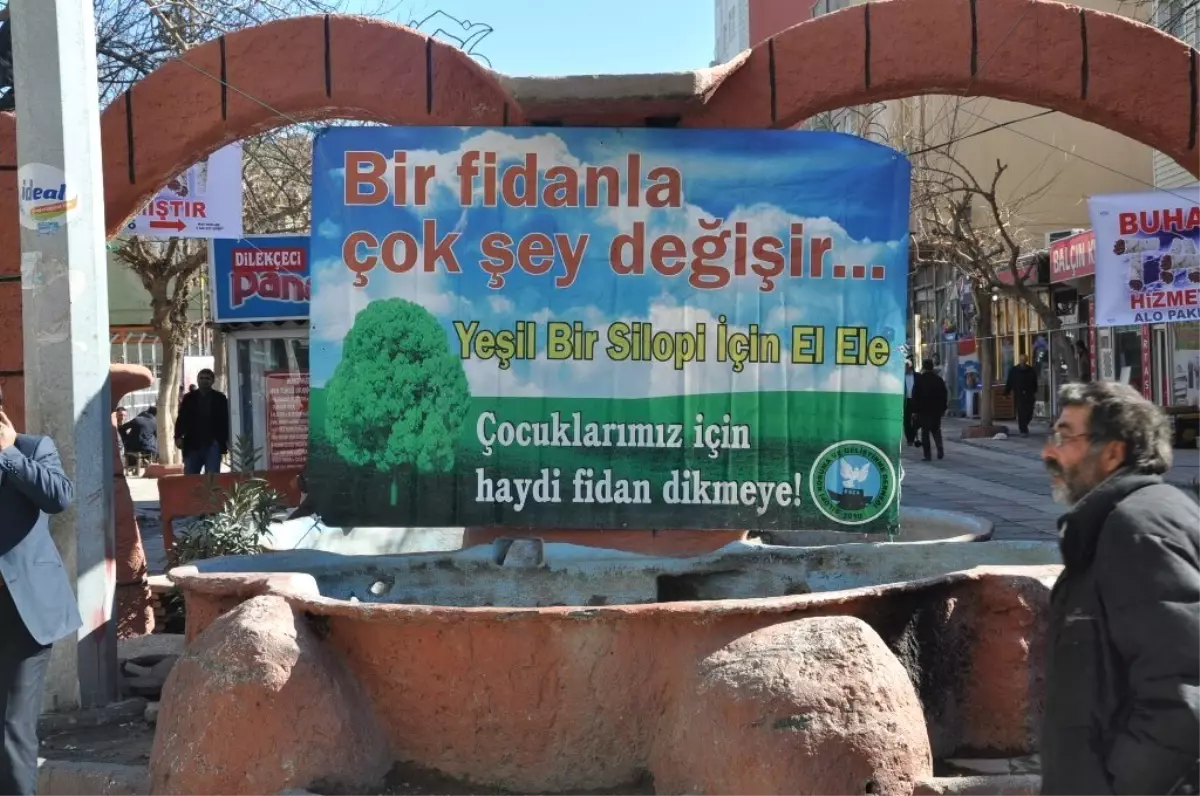 Silopi Koruma ve Geliştirme Derneği\'nden Fidan Yetiştirme Seferberliği