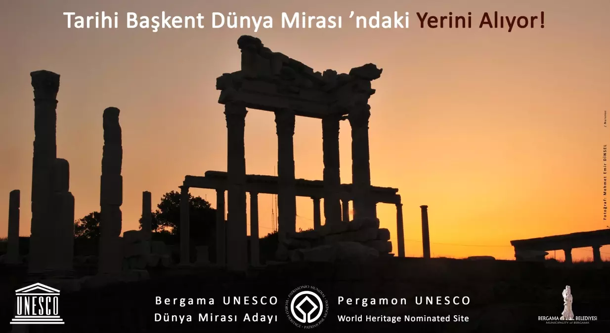 Bergama\'nın Adaylık Dosyası Paris\'te