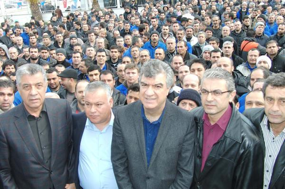 BMC İşçisine CHP\'den Destek