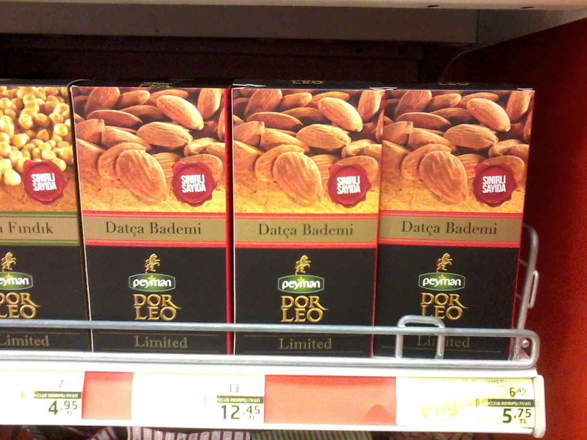 Datça Bademi Marketlerde