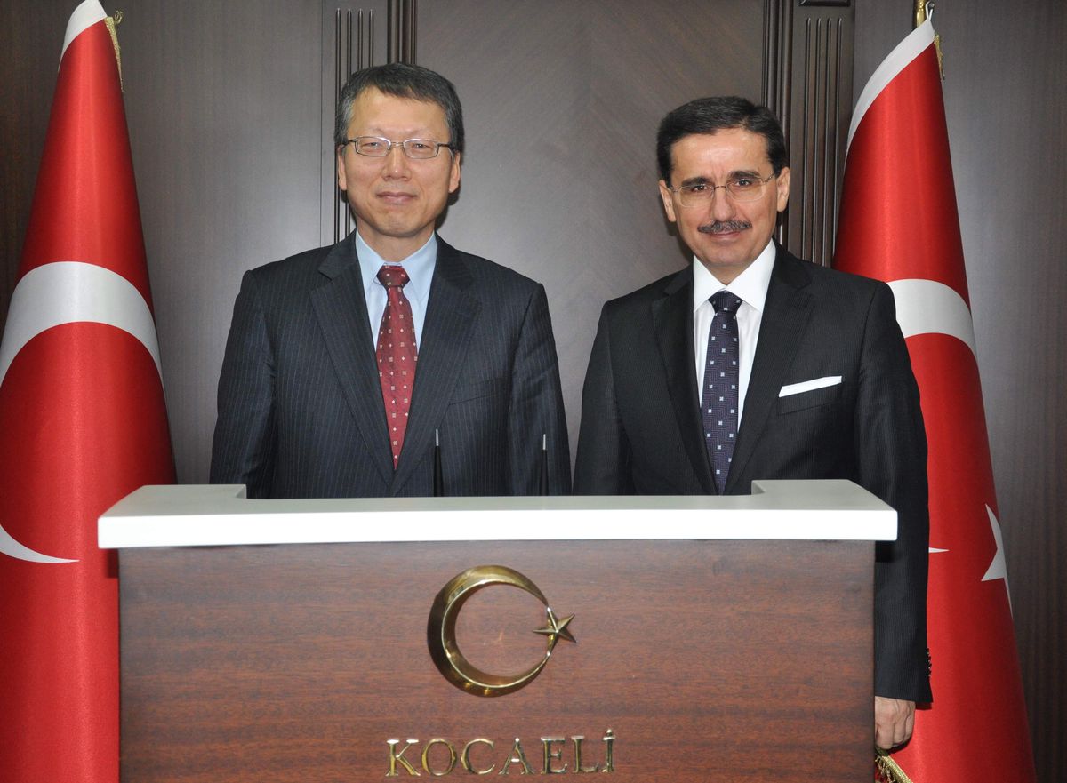 Taedong Jeon, Kocaeli Valisi\'ni Ziyaret Etti