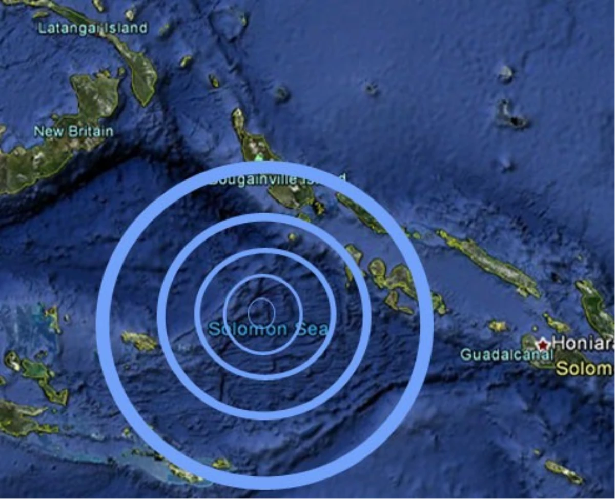 Güney Pasifik\'teki Deprem ve Tsunami