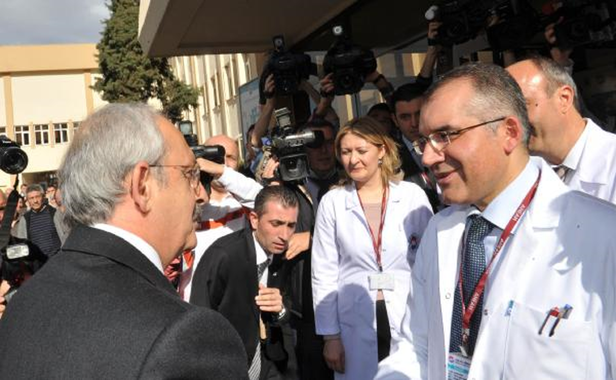Kılıçdaroğlu, Büyükelçilikteki Saldırıda Yaralanan Didem Tuncay\'ı Ziyaret Etti