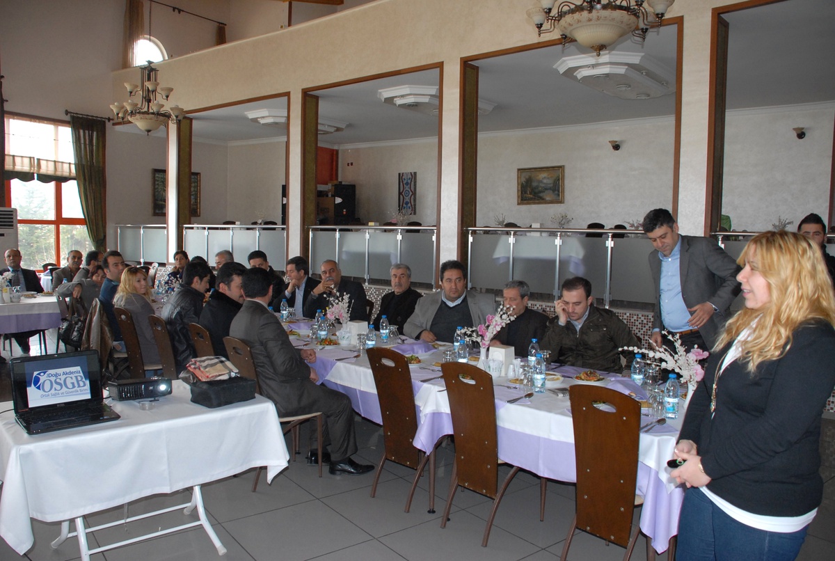 Muhasebecilere İş Sağlığı ve Güvenliği Semineri