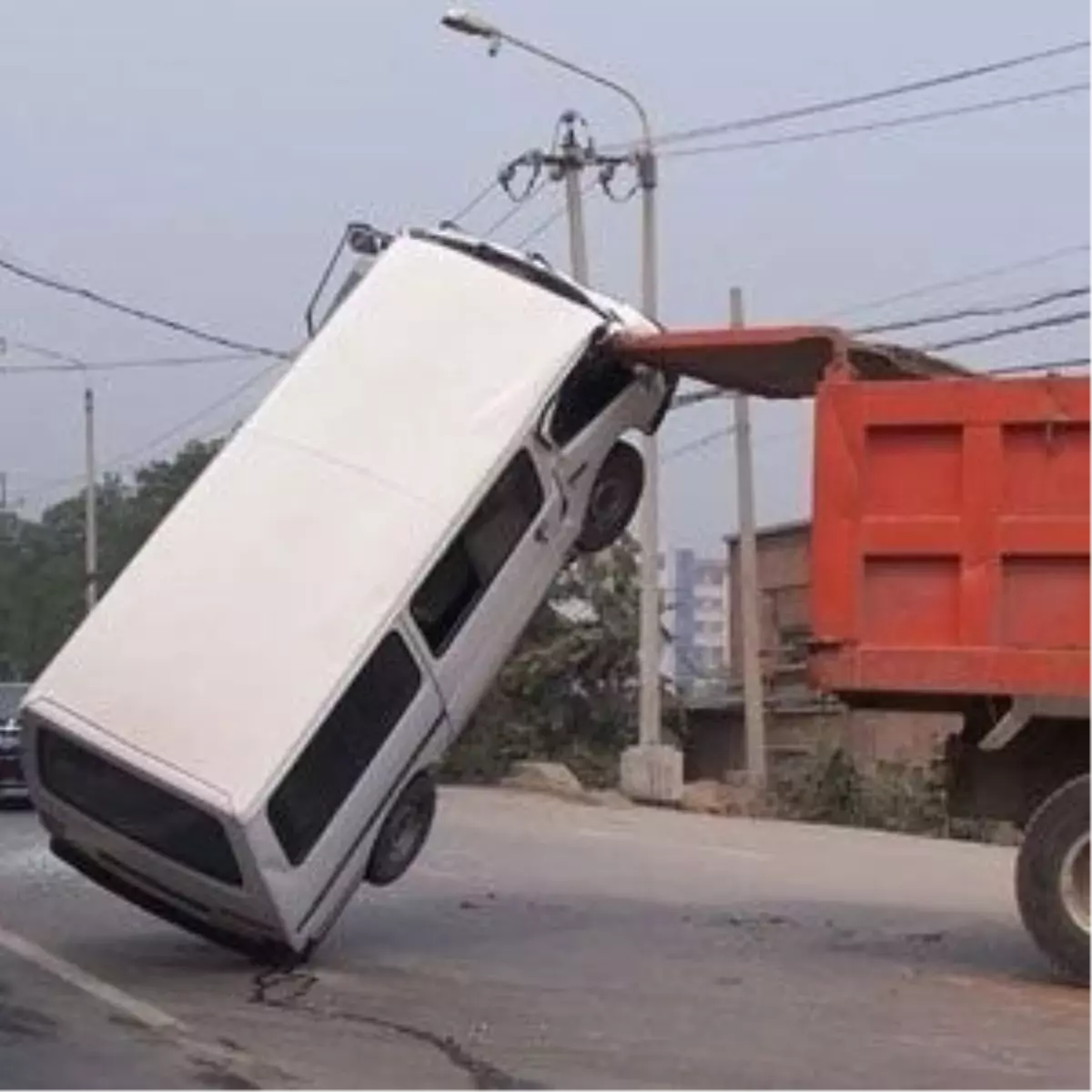 Tokat\'ta Trafik Kazaları Mobese Kameralarına Yansıdı