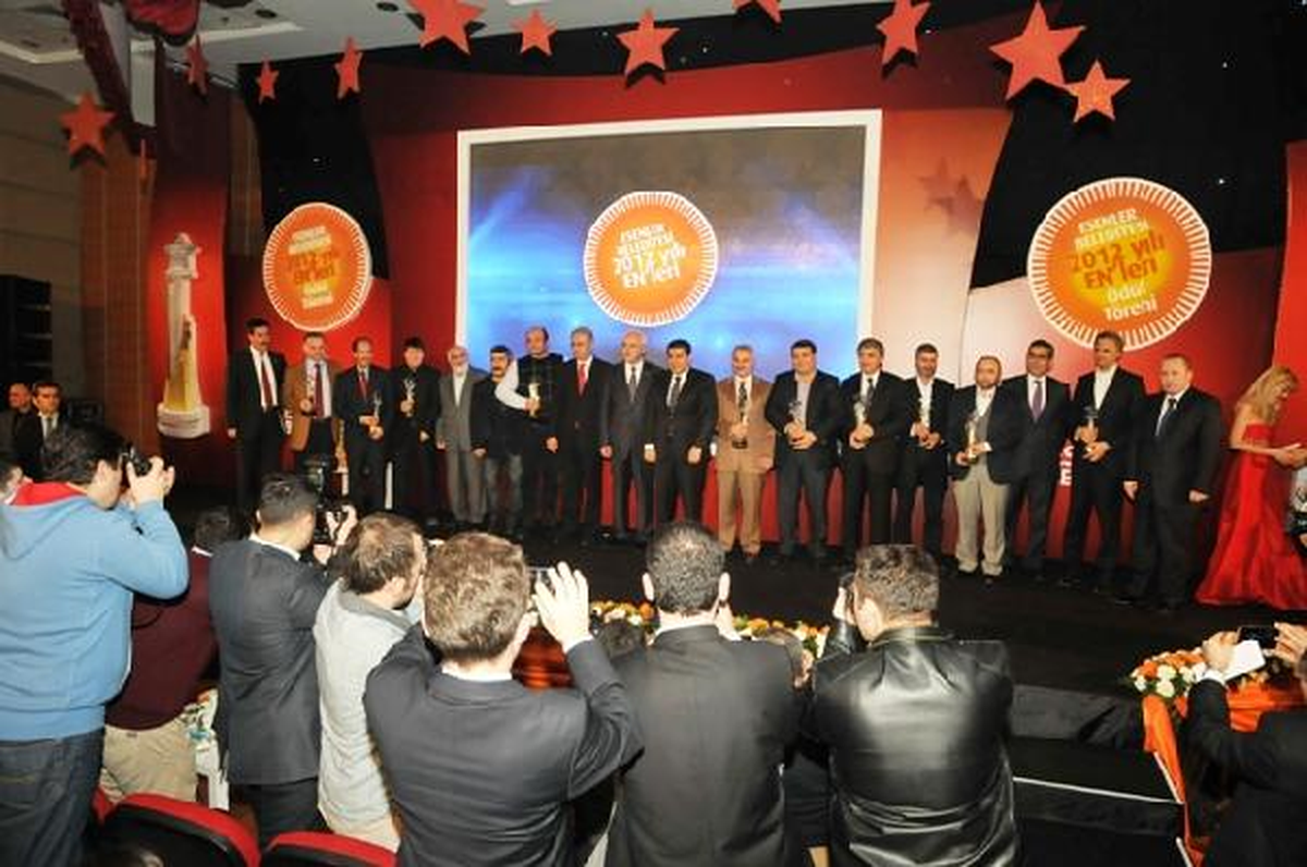 Türkiye\'nin Enleri Ödüllerini Aldı