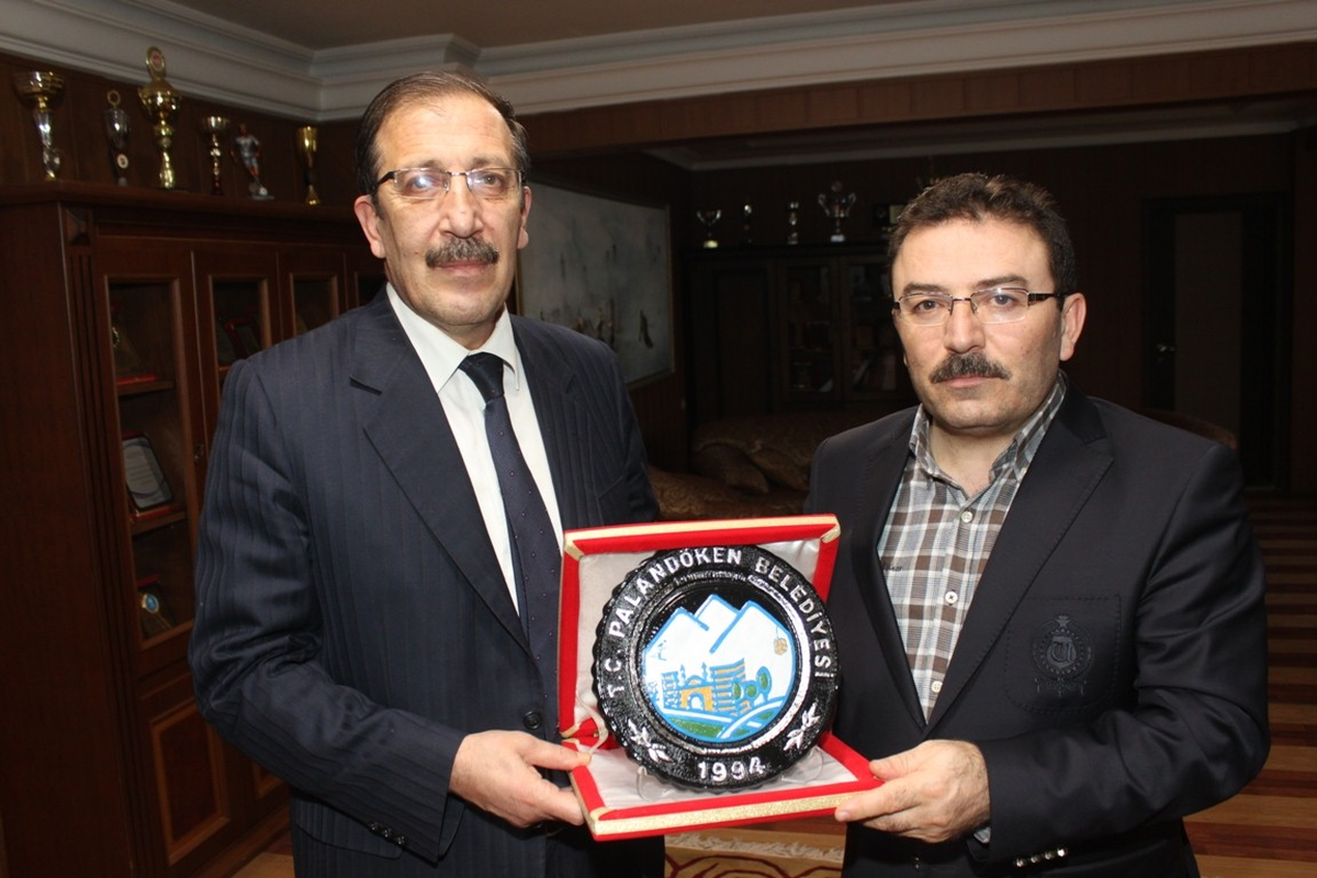 Aksaray Valisi Selami Altınok Belediye Başkanı Bulutları Ziyaret Etti