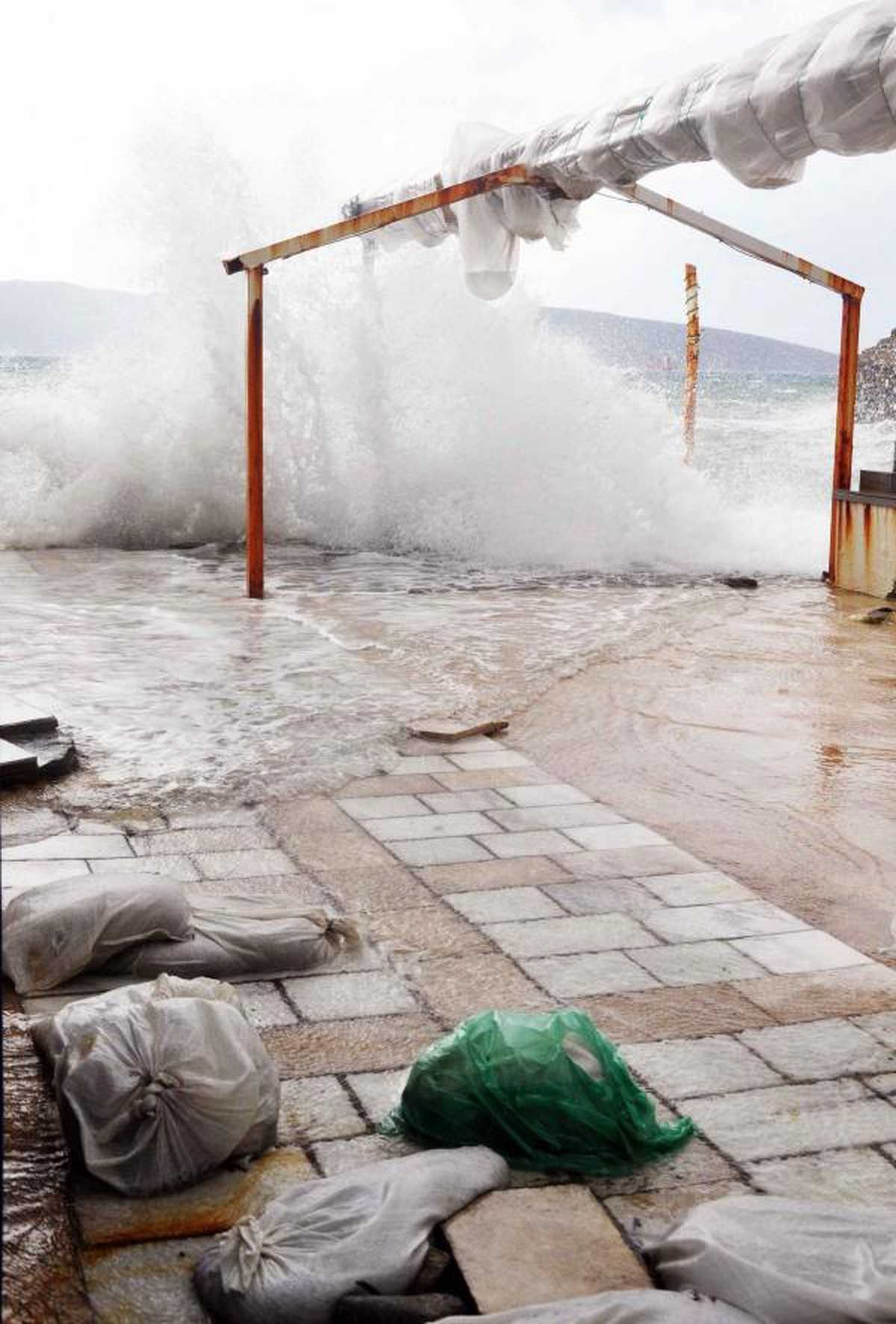 Bodrum\'da Şiddetli Lodos