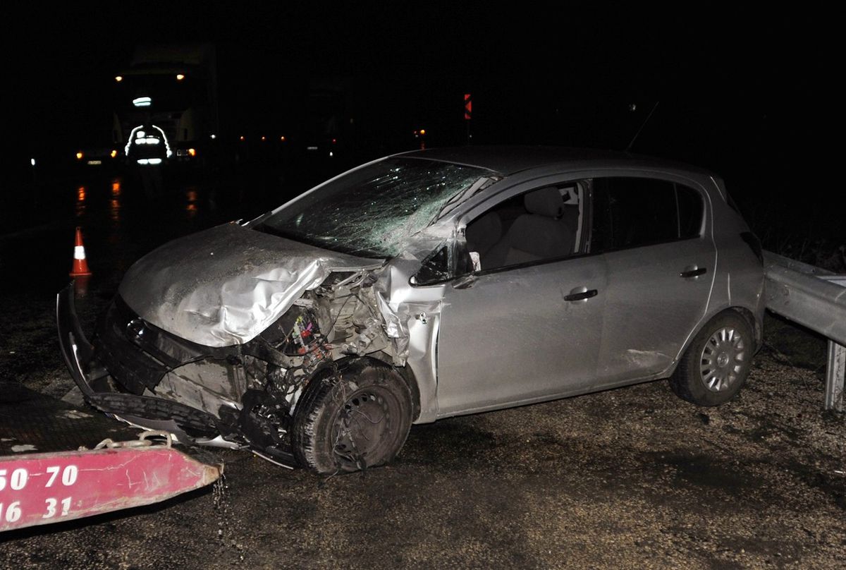 Bursa\'da Trafik Kazası: 1 Yaralı