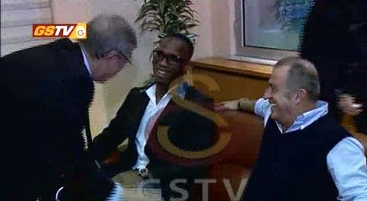 Drogba, Fatih Terim ile Bir Araya Geldi