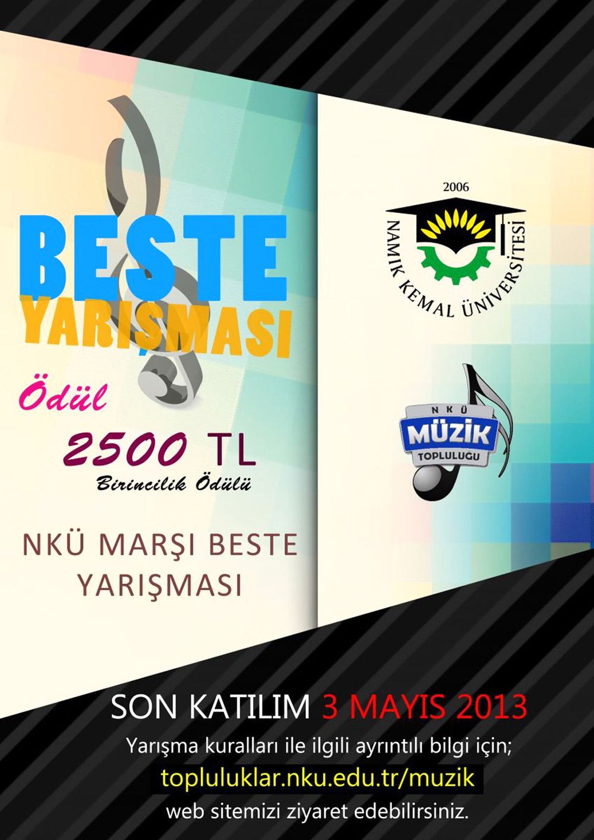 Nkü Marşı Beste Yarışması Açıldı