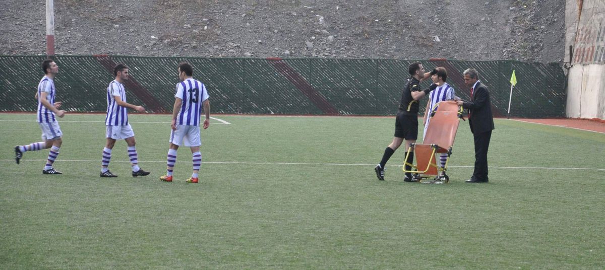 Amatör Lig Maçında Gergin Dakikalar