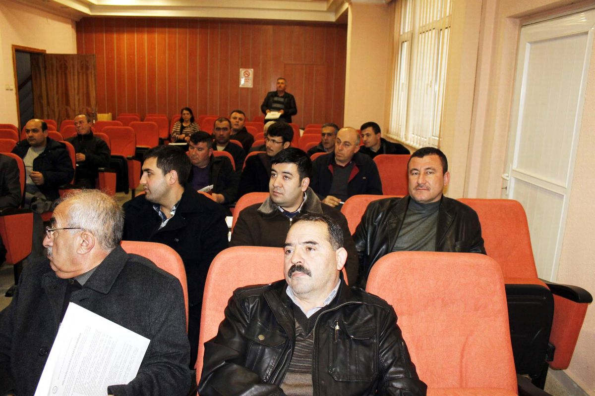 Dinar\'da İş Sağlığı ve Güvenliği Toplantısı Yapıldı