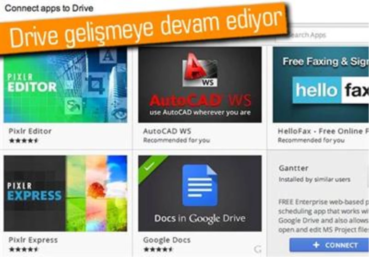 Google Drive\'da Birleşme Vakti