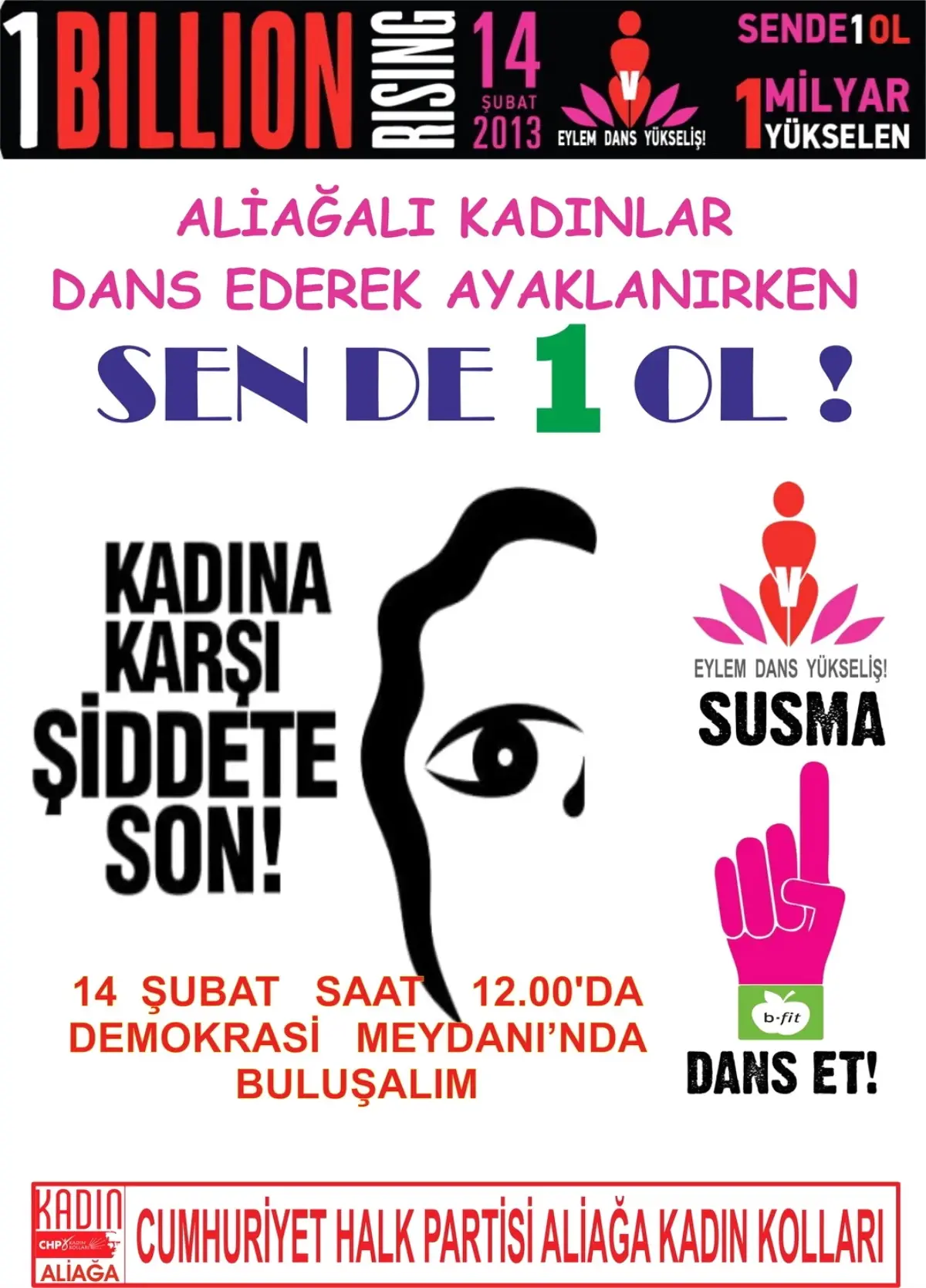 Kadına Şiddet Dansla Protesto Edilecek