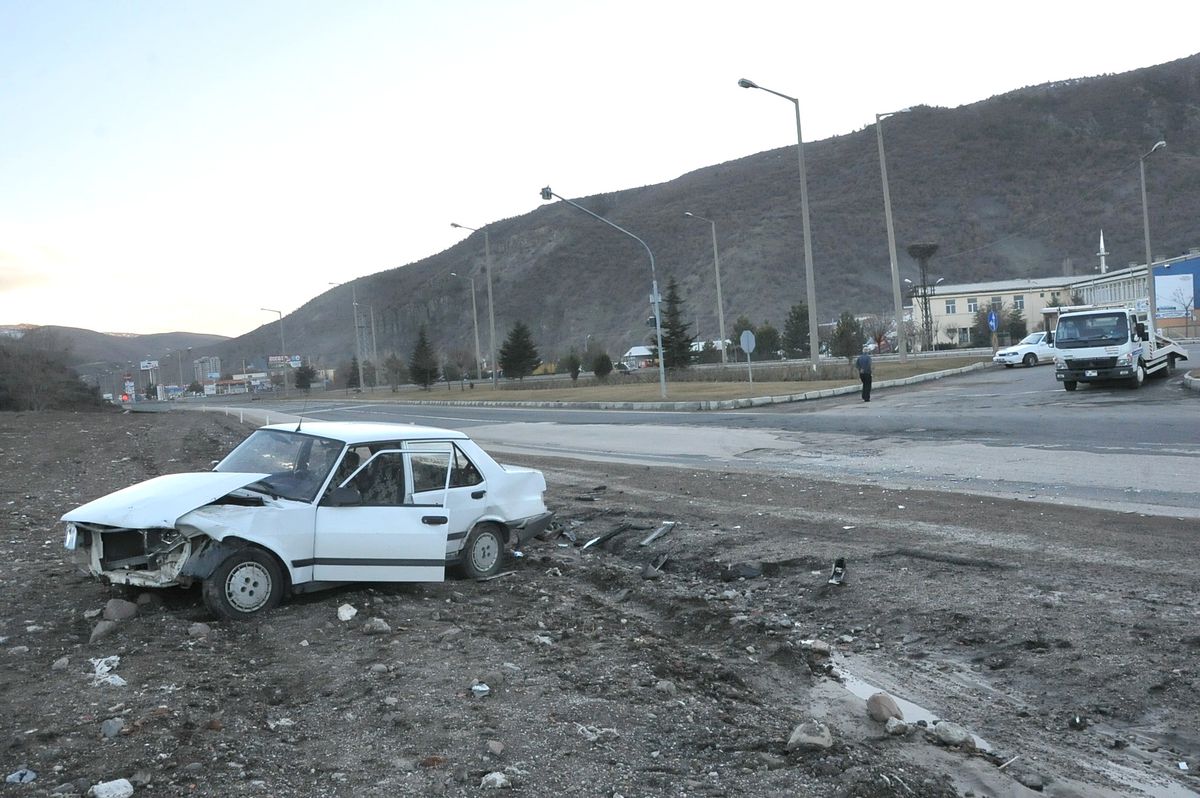 Kızılcahamam\'da Trafik Kazası: 1 Yaralı