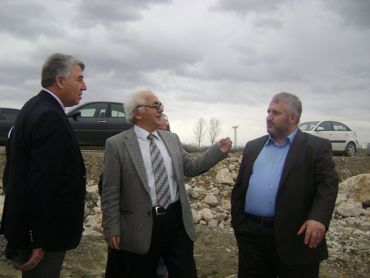 Milletvekilleri Korkmaz ve Arslan Mamure Köprüsünde