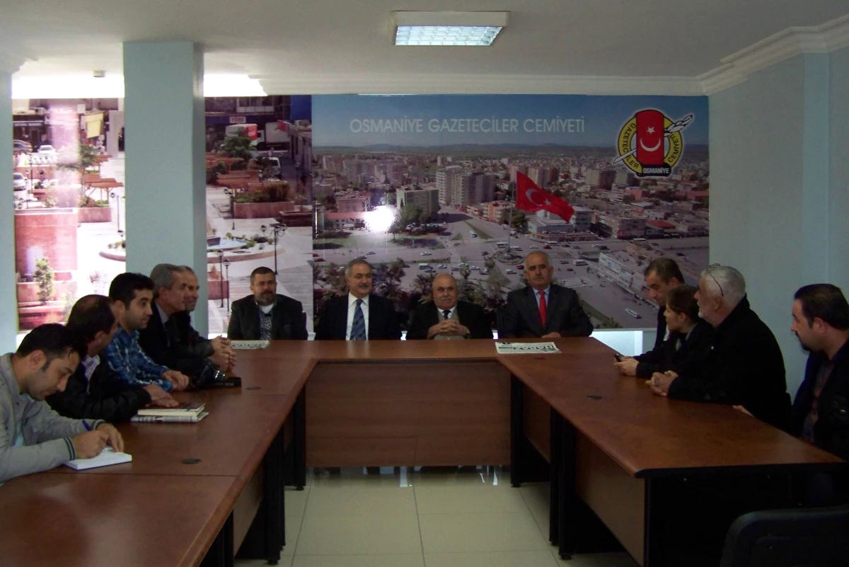 Osmaniye Belediye Başkanı Kadir Kara, Ogc\'yi Ziyaret Etti