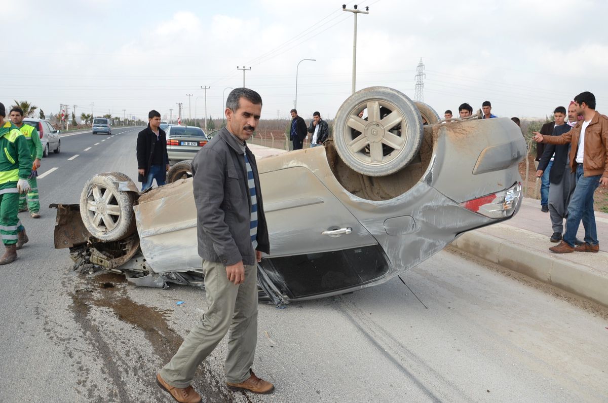 Şanlıurfa\'da Trafik Kazası: 2 Yaralı