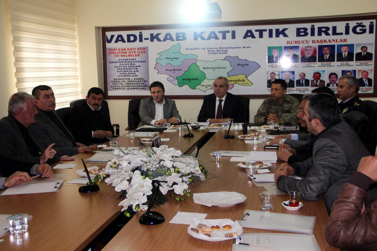 Suşehri İdarecileri, Sağlık Yüksek Okulu İçin Bir Araya Geldi