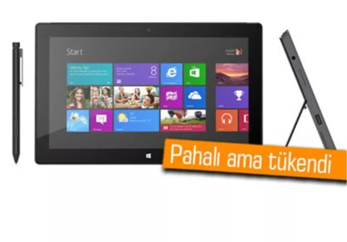 128 Gb\'lık Surface Pro Tükendi