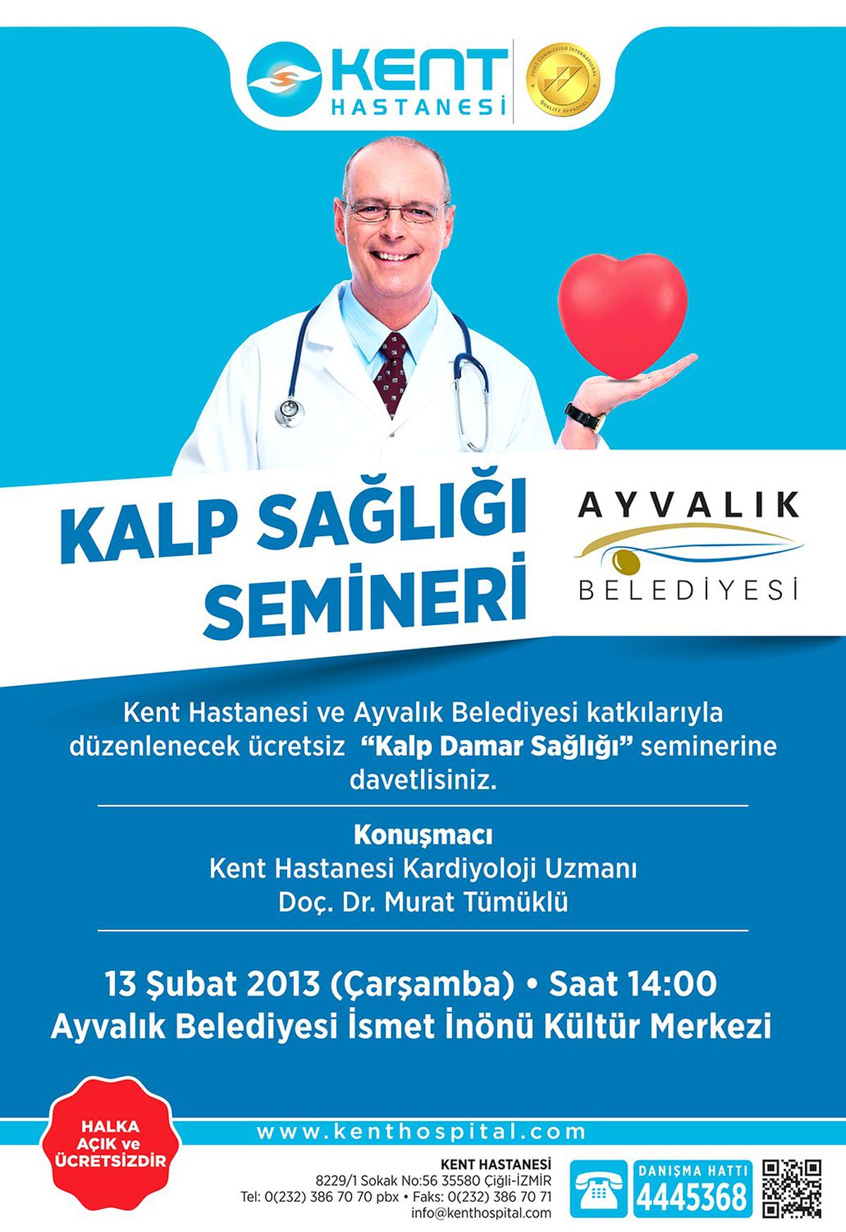 Ayvalık\'ta Kalp Sağlığı Semineri