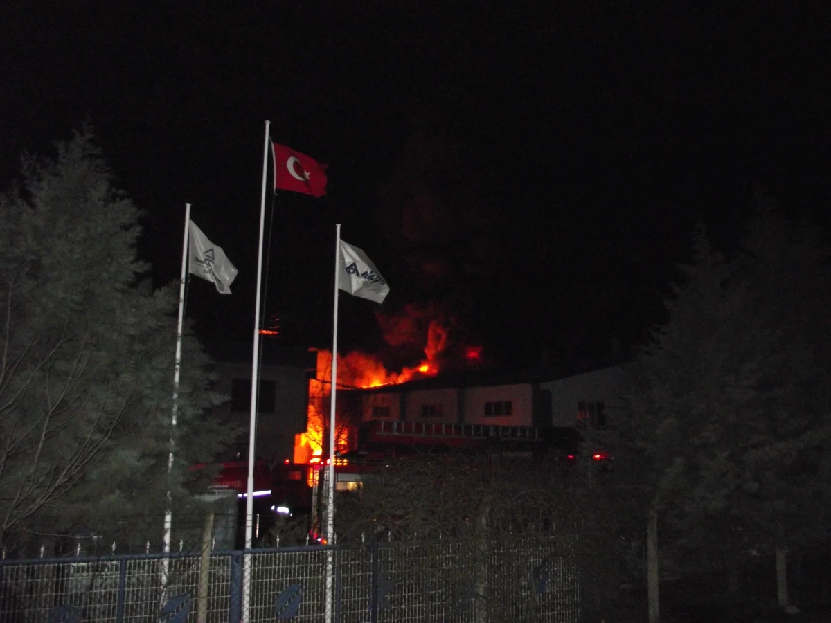 Muratlı\'da Fabrika Yangını (2)
