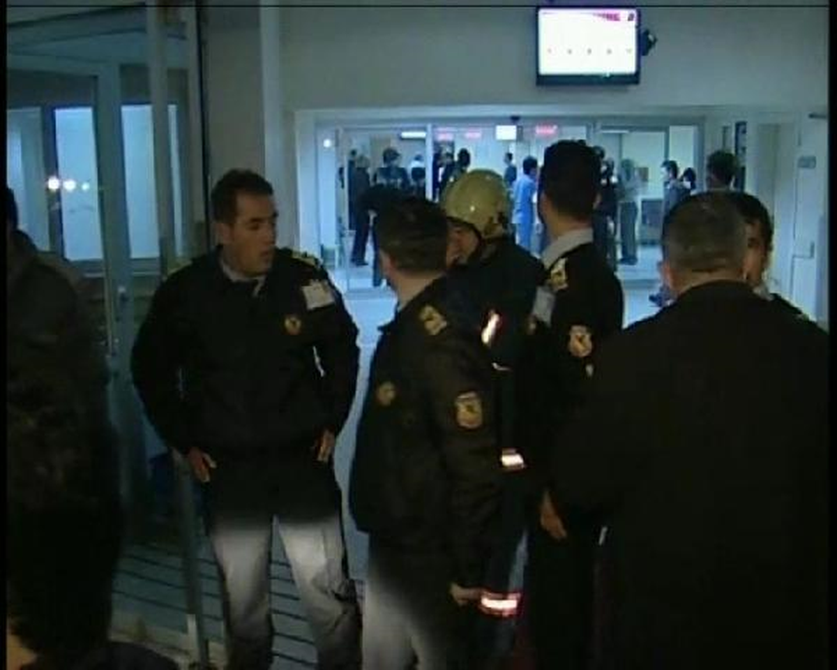 Okmeydanı Hastanesinde Yangın 

