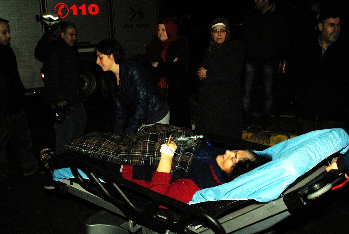 Okmeydanı Hastanesinde Yangın Çıktı